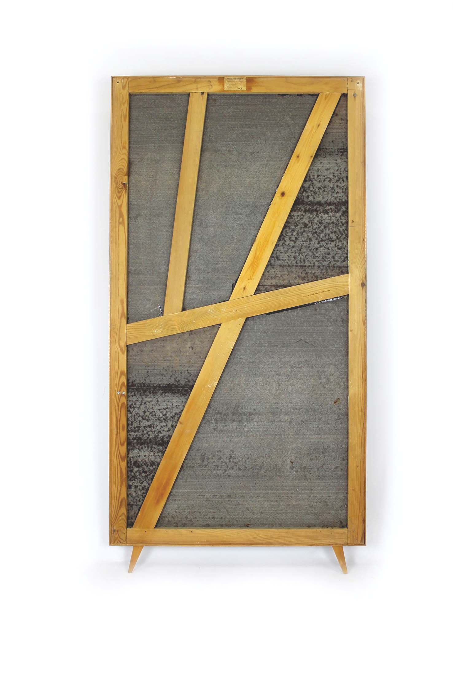 Modernist Hall Stand, Drevokov Blatna, Czechoslovakia, 1970s