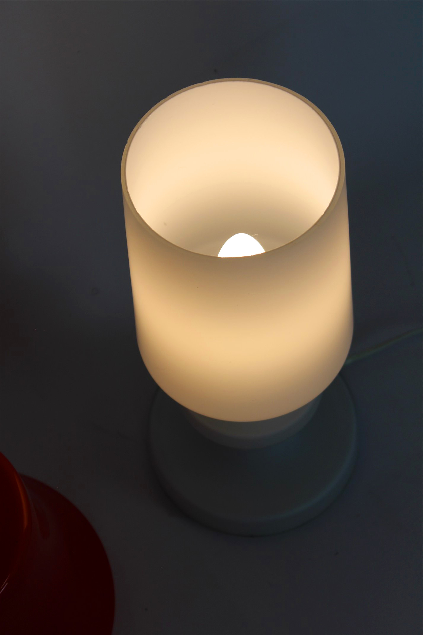 Szklana lampa, Osvetlovaci Sklo, Czechosłowacja, lata 70