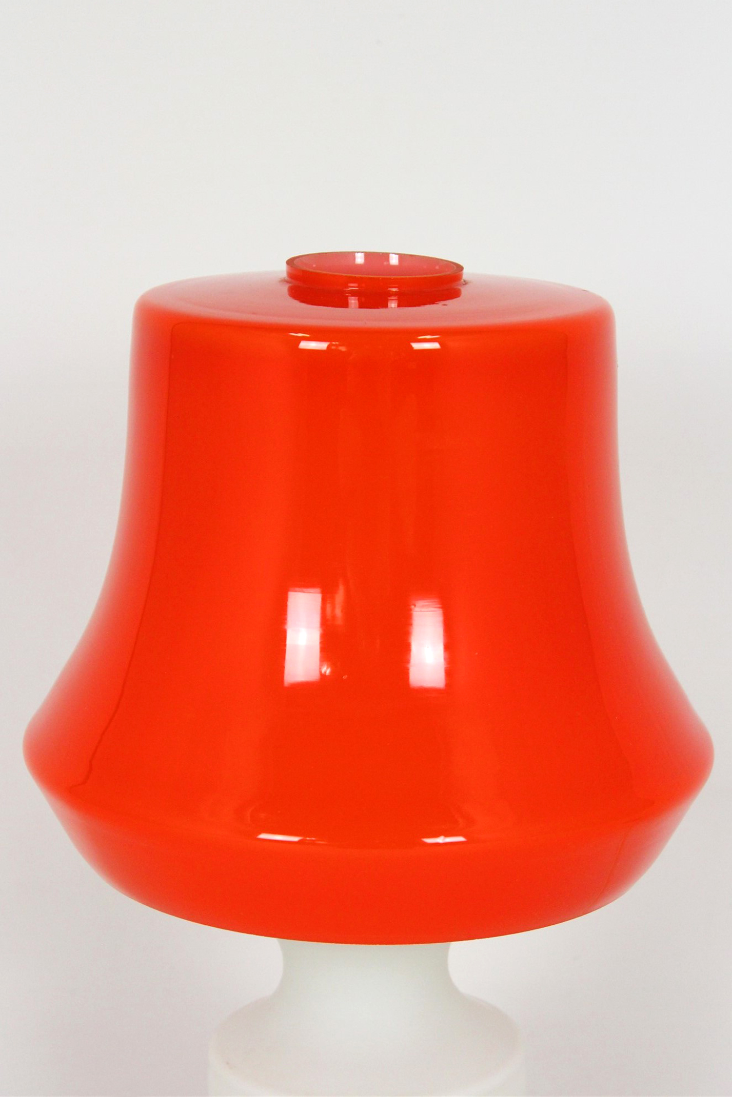 Szklana lampa, Osvetlovaci Sklo, Czechosłowacja, lata 70