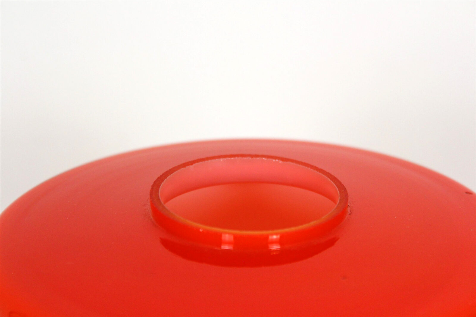 Szklana lampa, Osvetlovaci Sklo, Czechosłowacja, lata 70