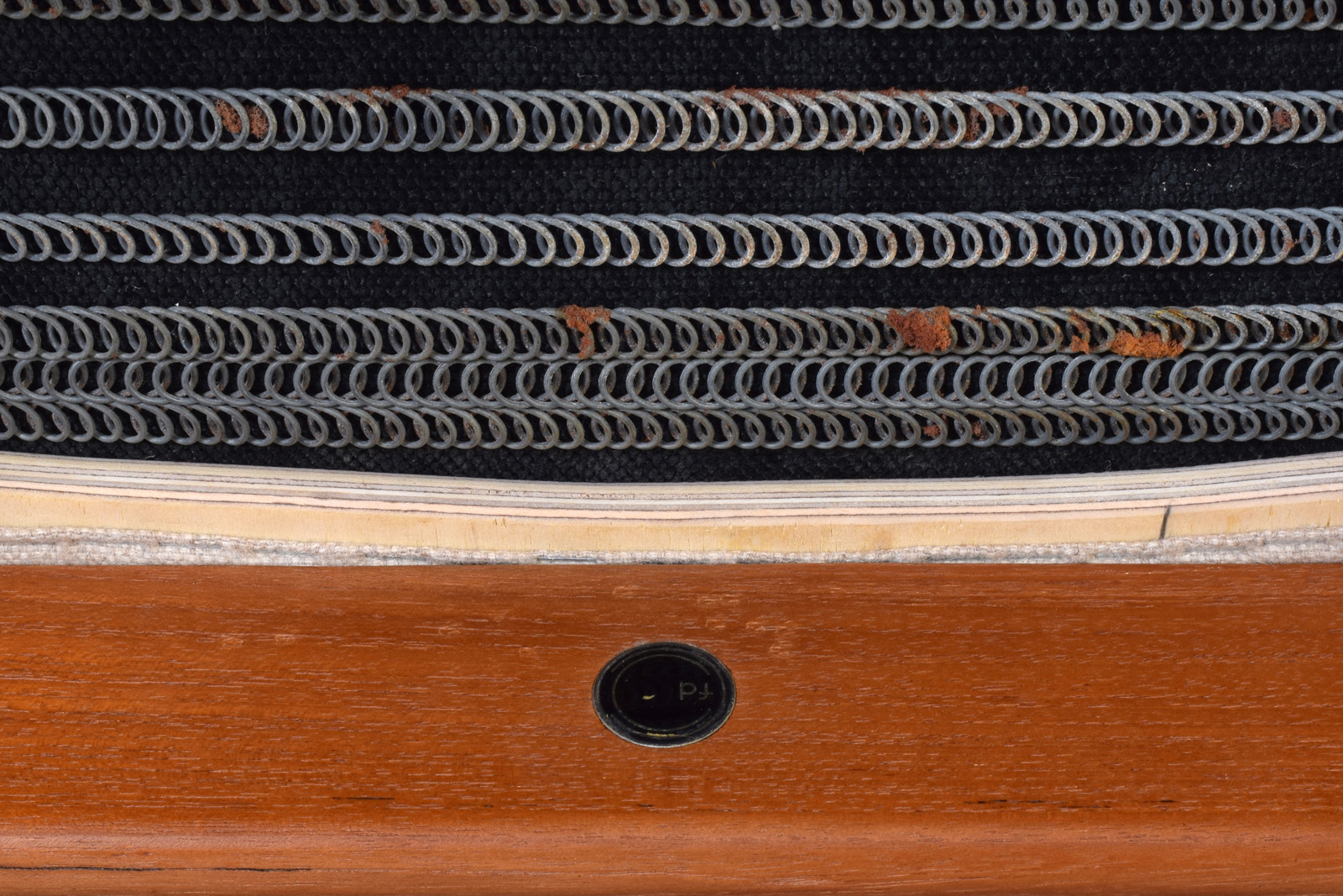 Para foteli model Japan FD 137/1 proj. Finn Juhl, prod. France & Søn, Dania, lata 50