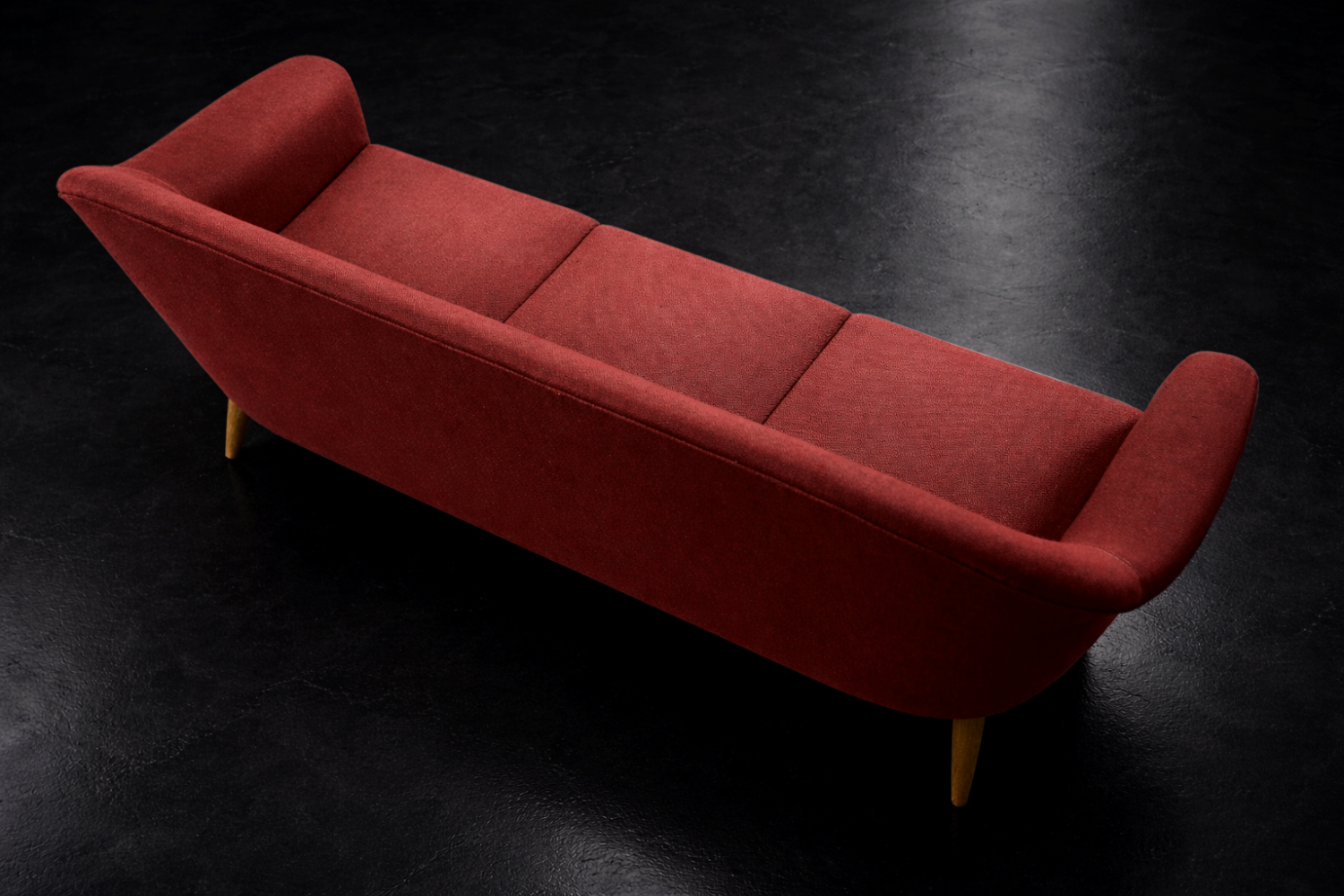 Vintage three-seater sofa, Bröderna Anderssons, Sweden, 1950s