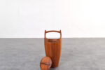 Vintage ice bucket, designed by Jens Quistgaard, manufactured by Dansk Design, Denmark, 1960s