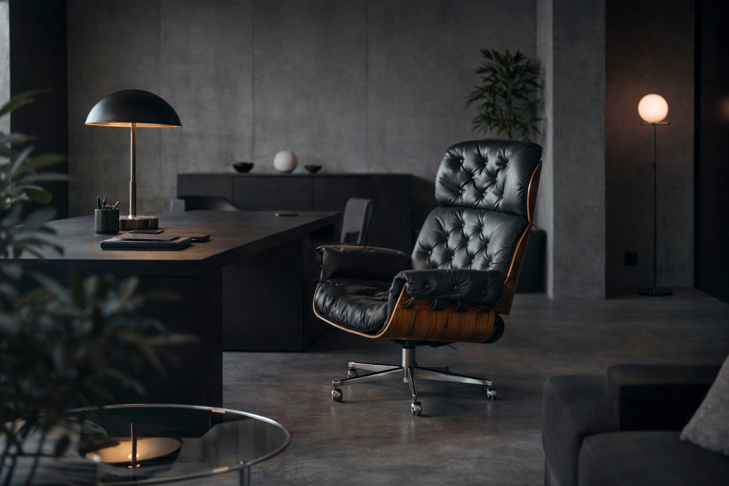 Obrotowy fotel gabinetowy, proj. Martin Stoll dla Giroflex, Szwajcaria, lata 60
