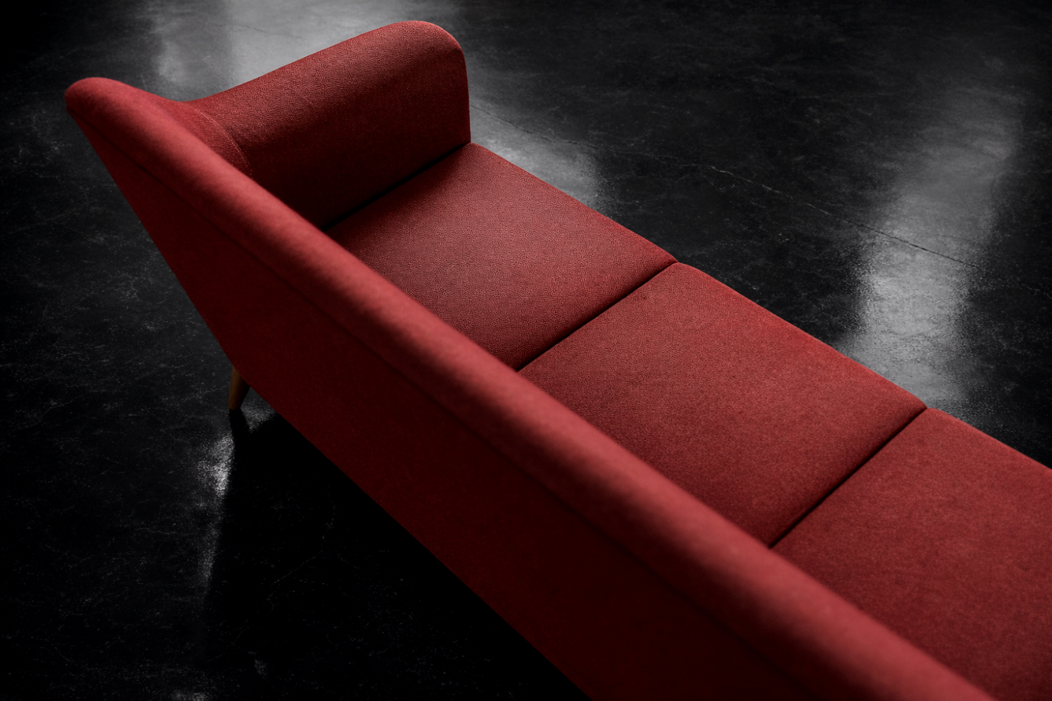 Vintage three-seater sofa, Bröderna Anderssons, Sweden, 1950s