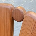 Pair of brutalist chairs by Ansager Møbler, Denmark, 1970s/80s