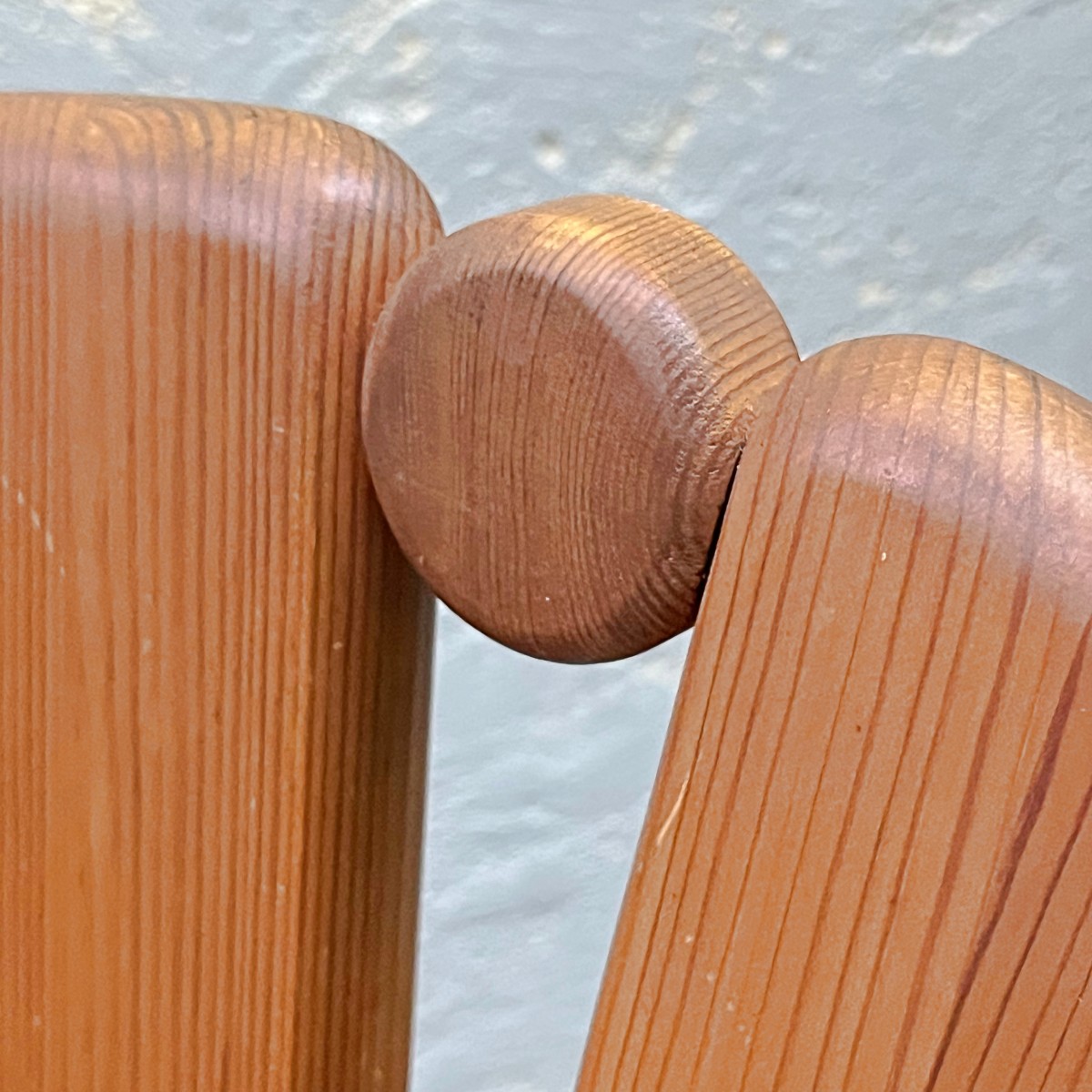 Pair of brutalist chairs by Ansager Møbler, Denmark, 1970s/80s