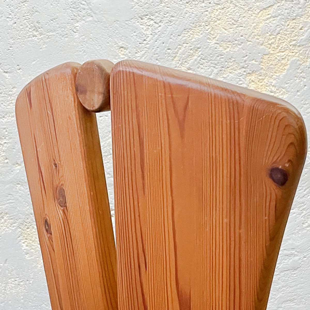 Pair of brutalist chairs by Ansager Møbler, Denmark, 1970s/80s