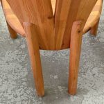 Pair of brutalist chairs by Ansager Møbler, Denmark, 1970s/80s