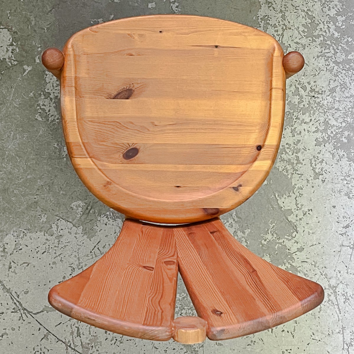 Pair of brutalist chairs by Ansager Møbler, Denmark, 1970s/80s