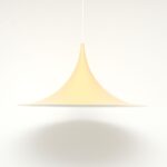 Unique Semi lamp, designed by Bonderup Thorup, Denmark, 1968