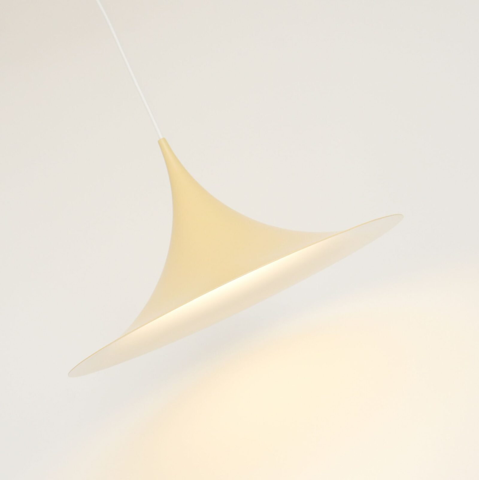 Unique Semi lamp, designed by Bonderup Thorup, Denmark, 1968