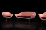 Vintage Paged seating set, PRL, 1970s