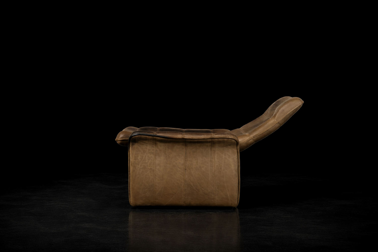 Vintage DS-50 leather armchair, De Sede, Switzerland, 1970s