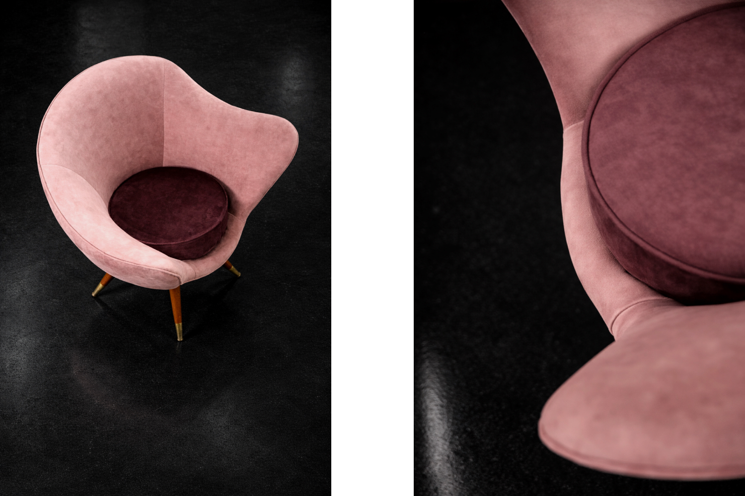 Vintage Paged seating set, PRL, 1970s