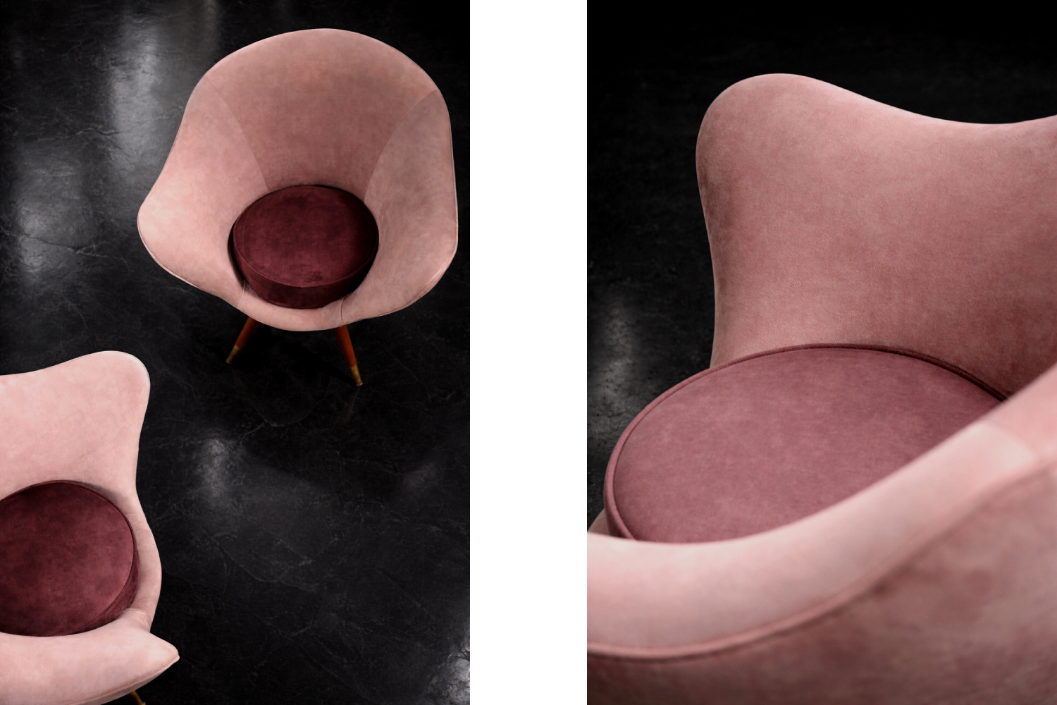 Vintage Paged seating set, PRL, 1970s