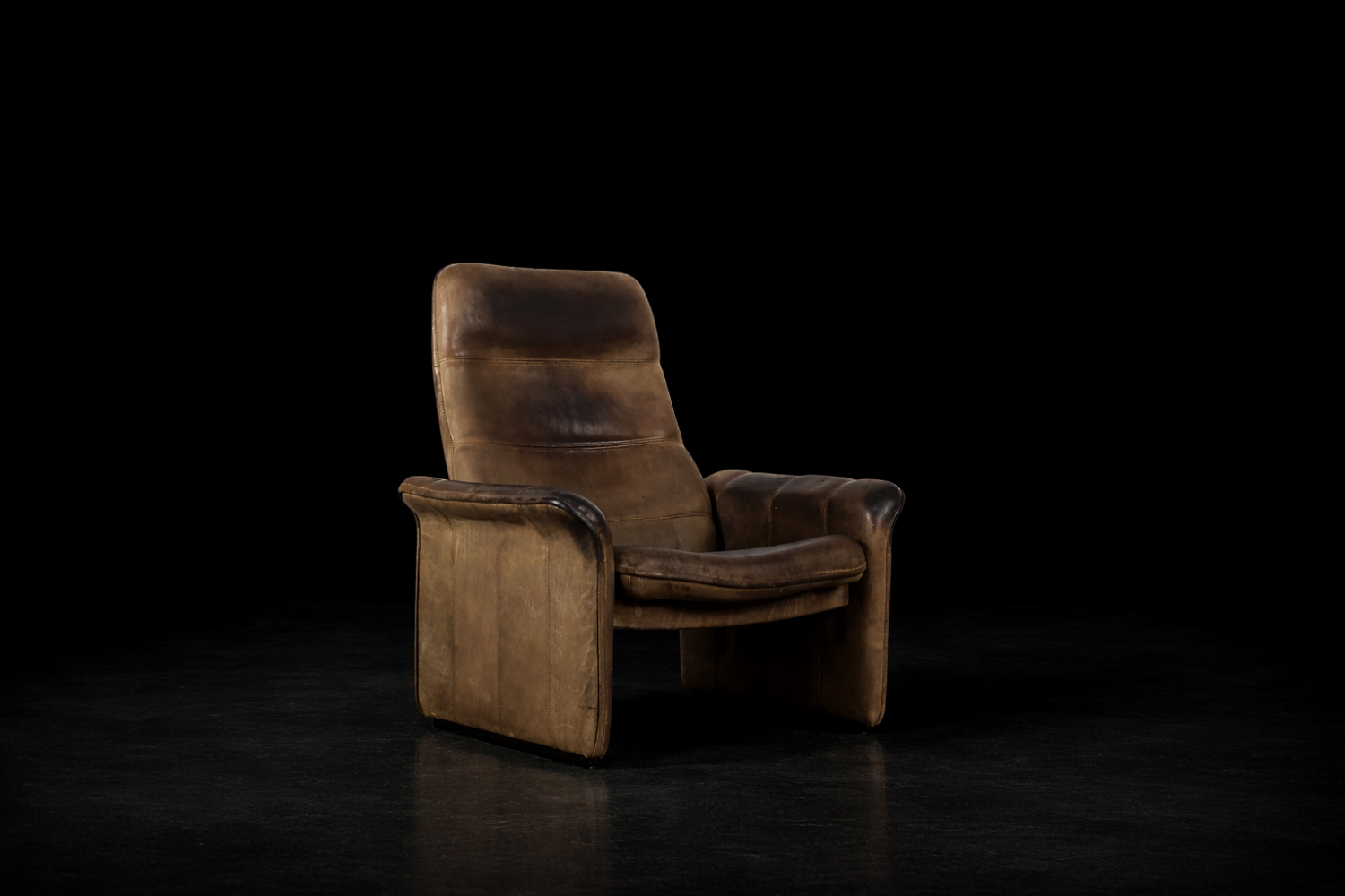 Vintage DS-50 leather armchair, De Sede, Switzerland, 1970s