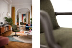 Pair of vintage office chairs, designed by Charles Pollock, Comforto, Germany, 1970s