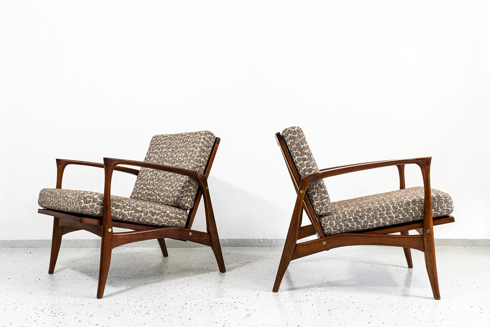 Pair of Vintage Scandinavian Armchairs, Denmark, 1960s