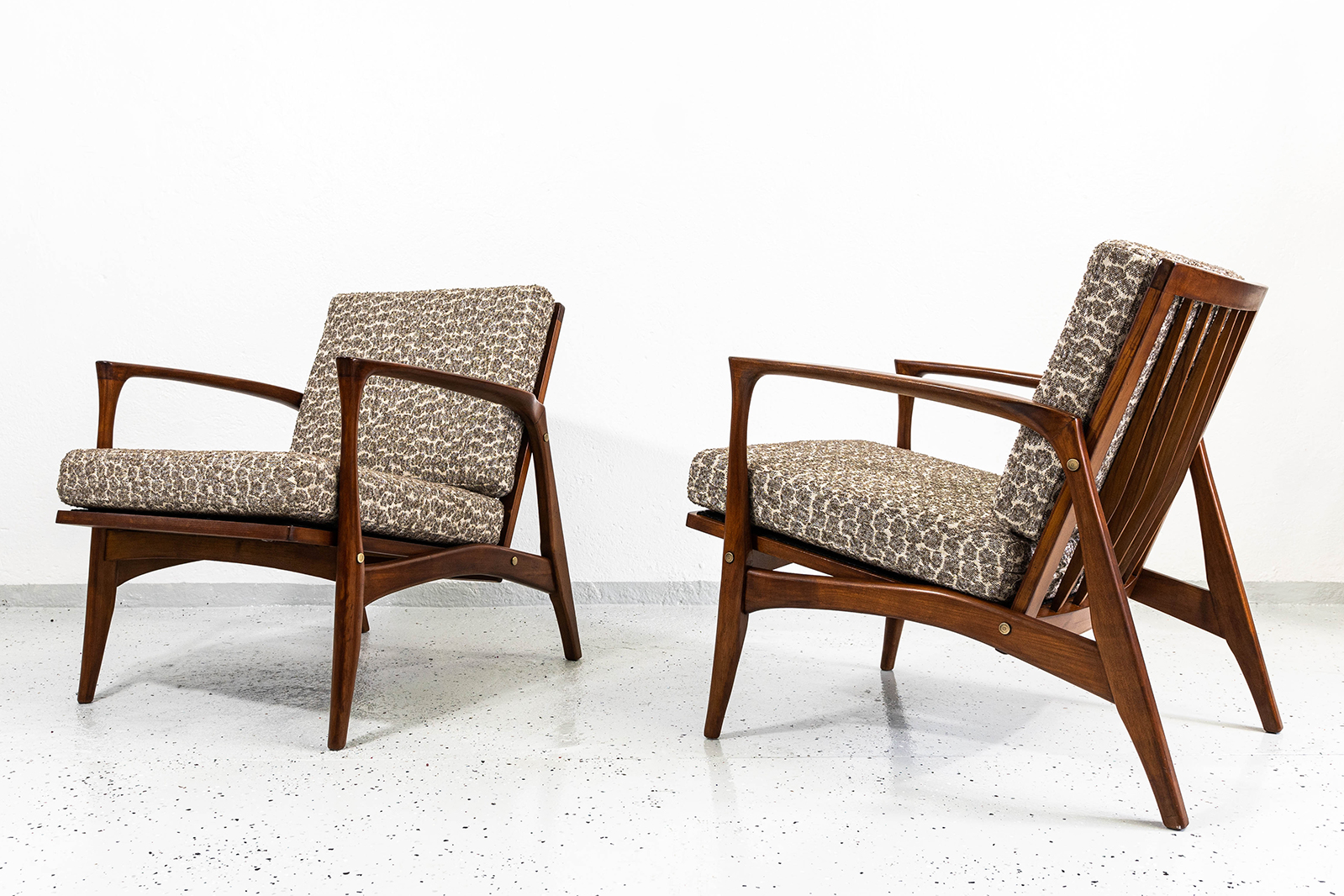 Pair of Vintage Scandinavian Armchairs, Denmark, 1960s