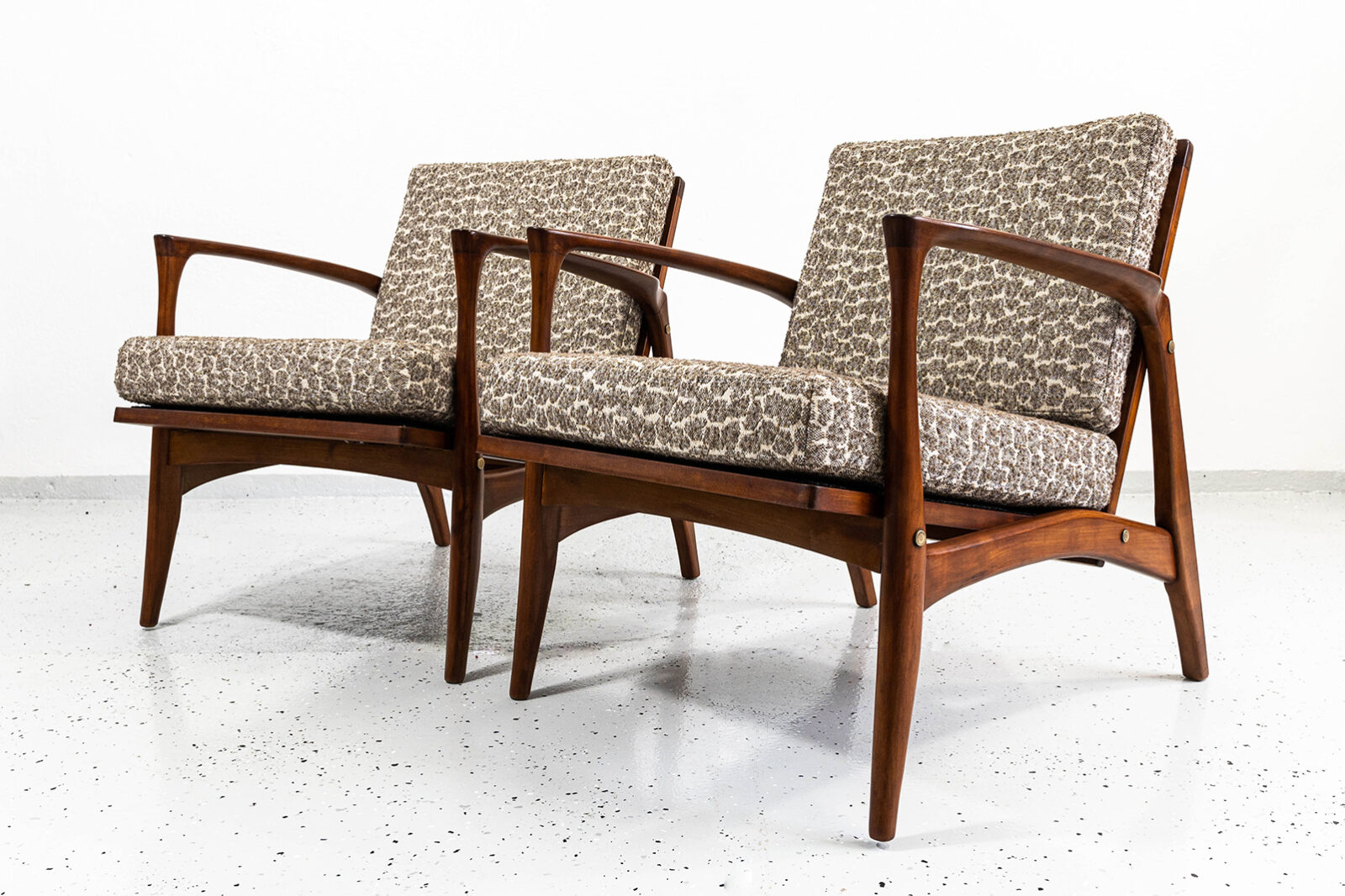 Pair of Vintage Scandinavian Armchairs, Denmark, 1960s