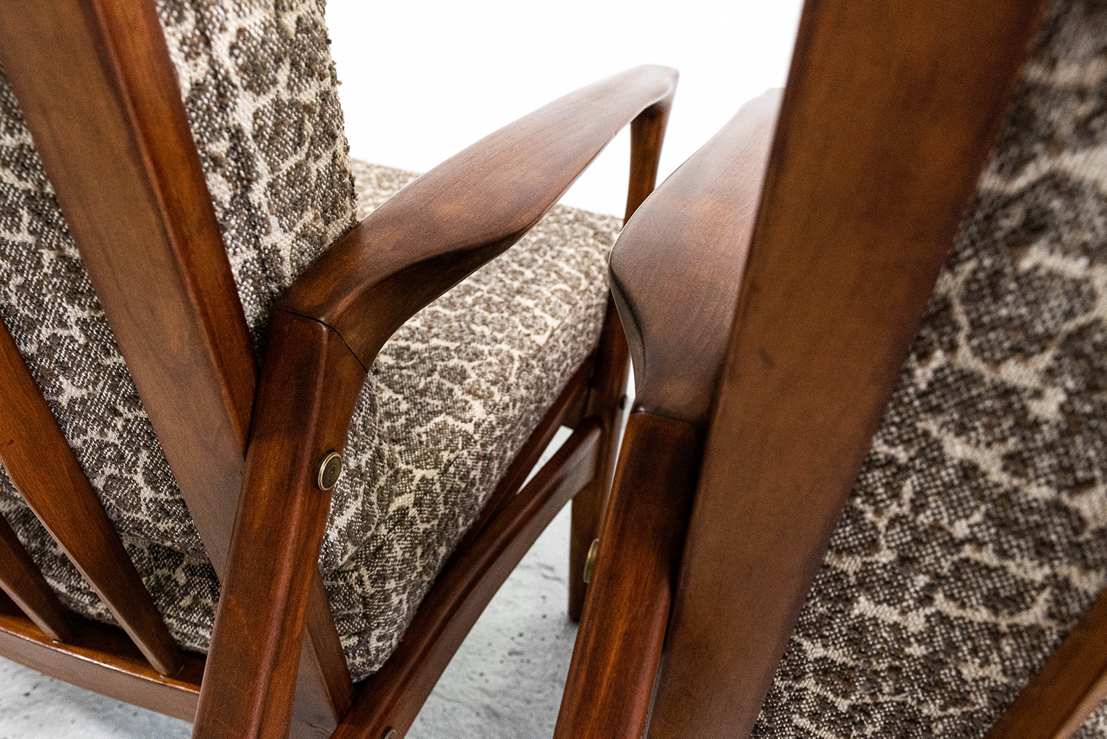 Pair of Vintage Scandinavian Armchairs, Denmark, 1960s