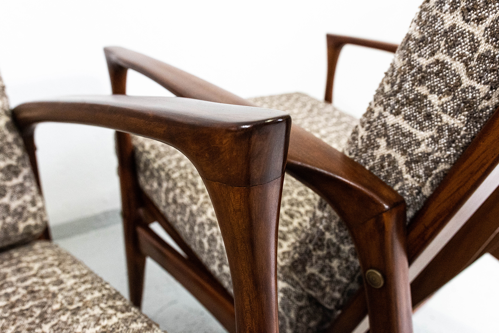 Pair of Vintage Scandinavian Armchairs, Denmark, 1960s