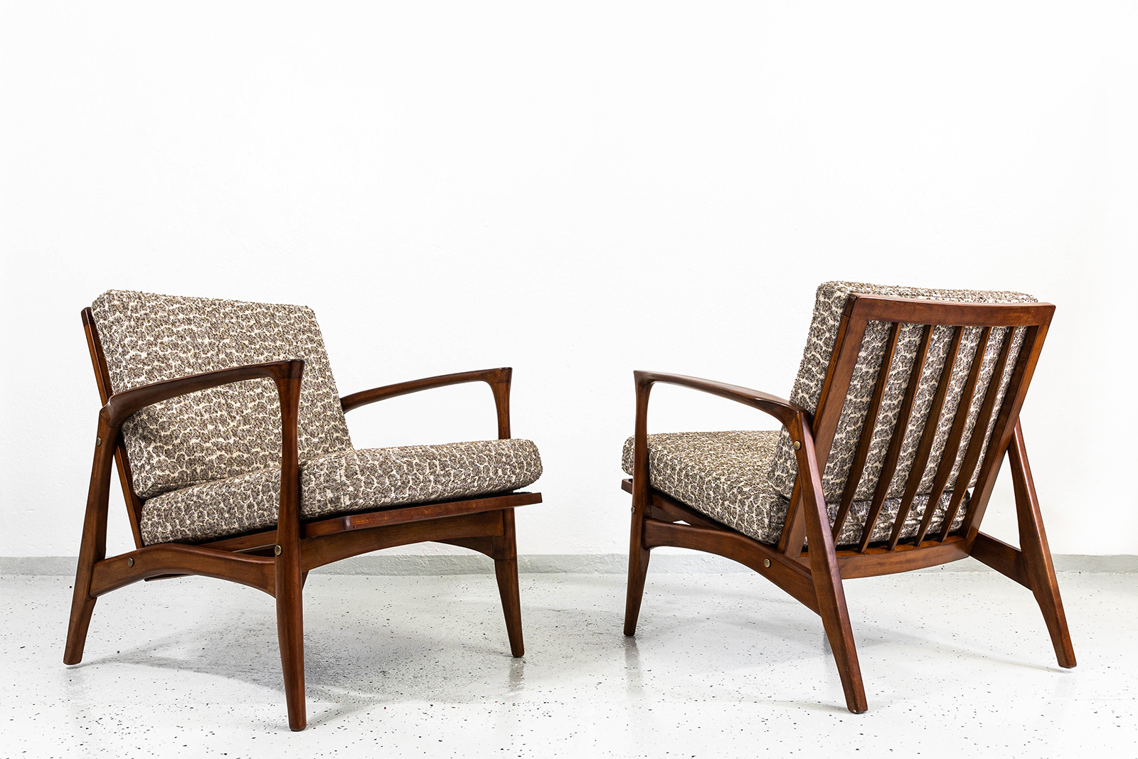 Pair of Vintage Scandinavian Armchairs, Denmark, 1960s