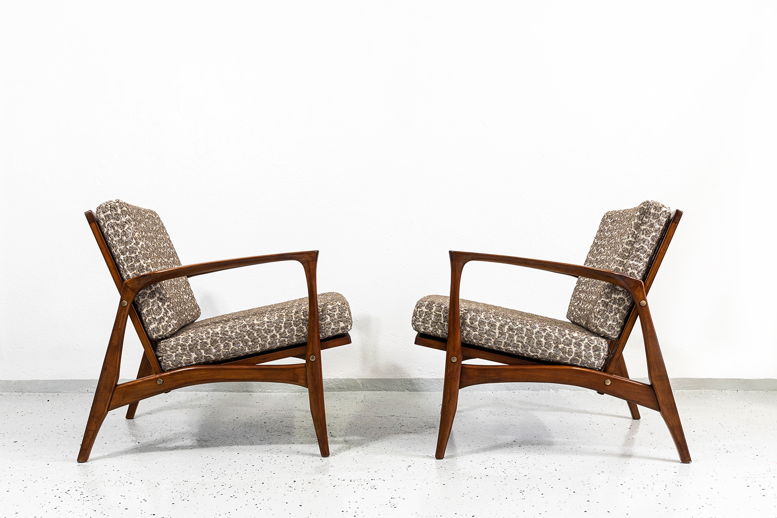Pair of Vintage Scandinavian Armchairs, Denmark, 1960s