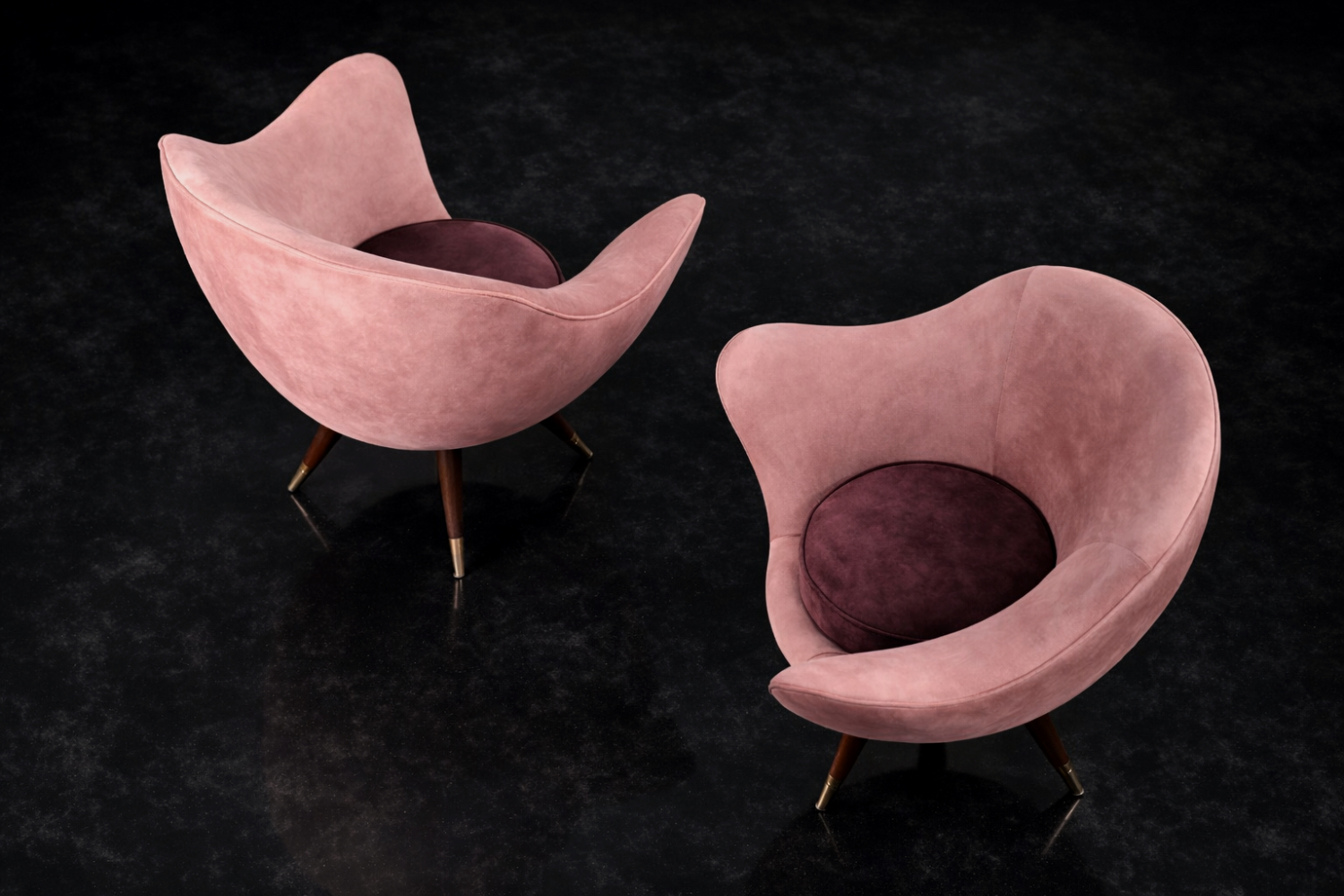 Vintage Paged seating set, PRL, 1970s