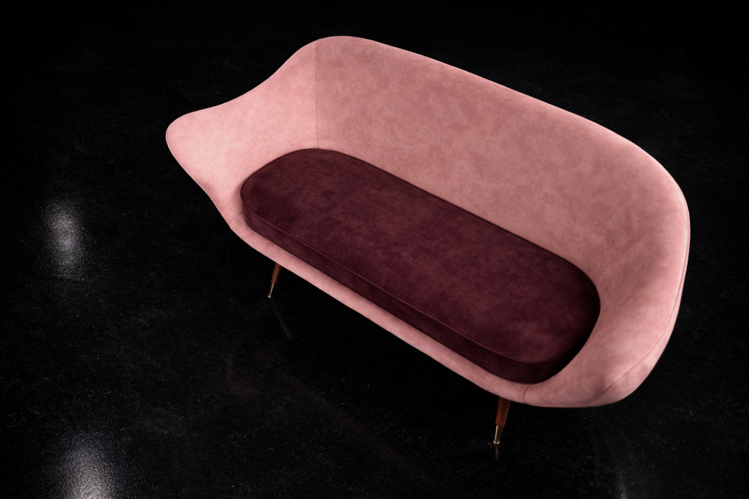 Vintage Paged seating set, PRL, 1970s