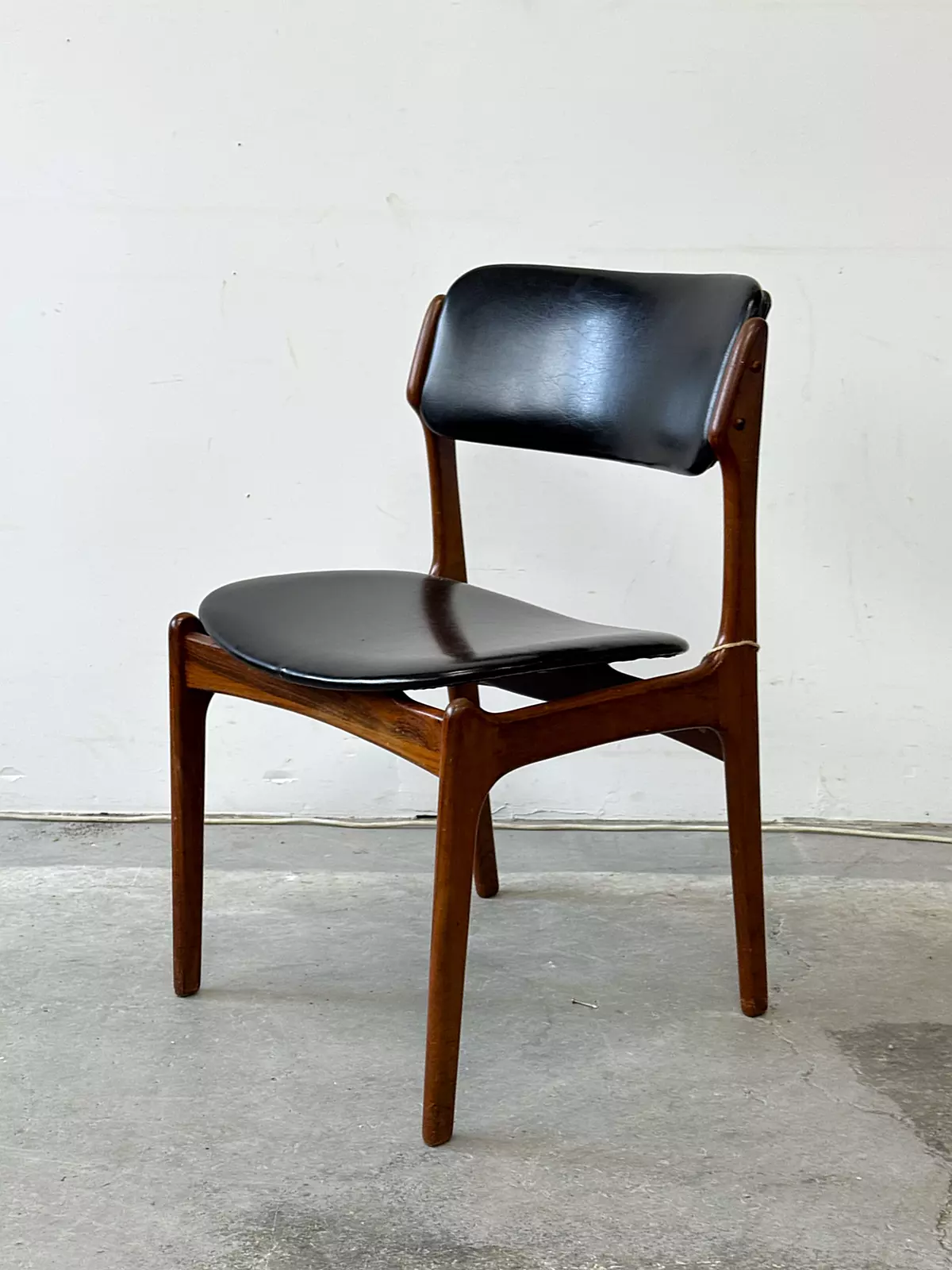 Scandinavian teak chair, model OD49, E. Buch, Denmark, 1960s/70s