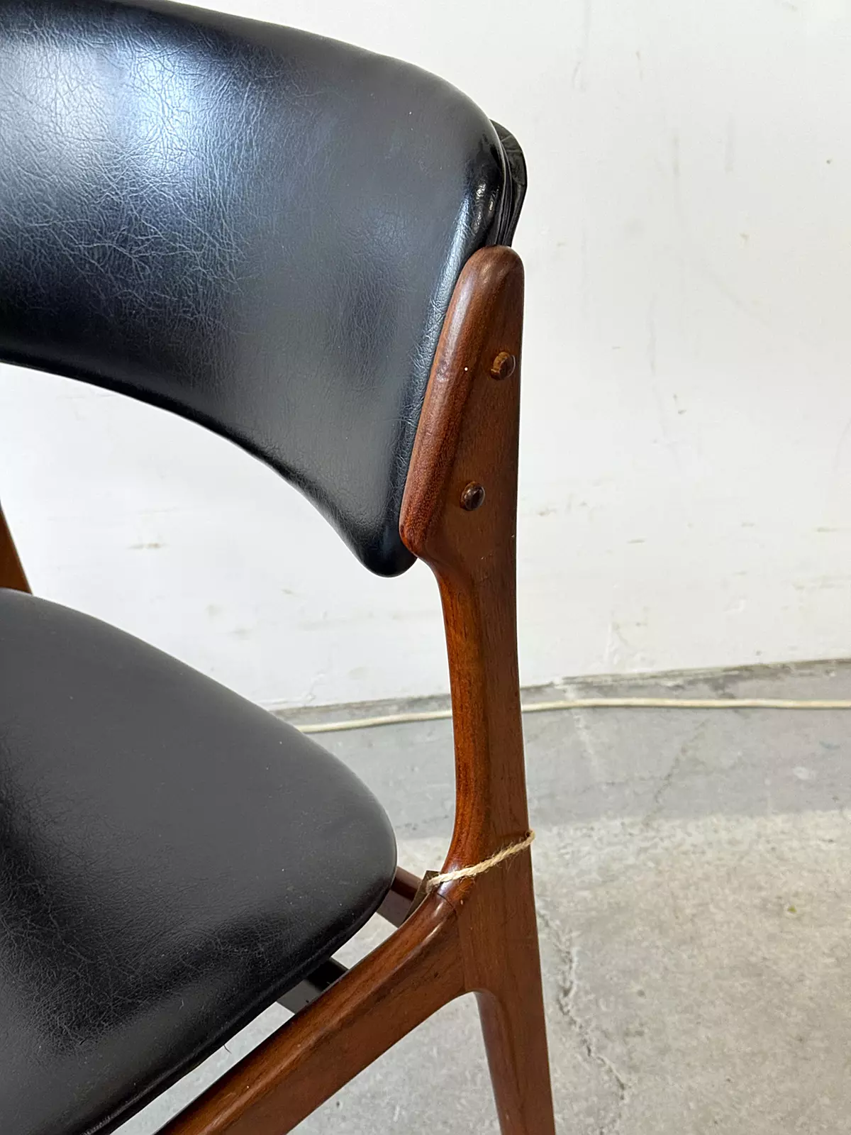 Scandinavian teak chair, model OD49, E. Buch, Denmark, 1960s/70s