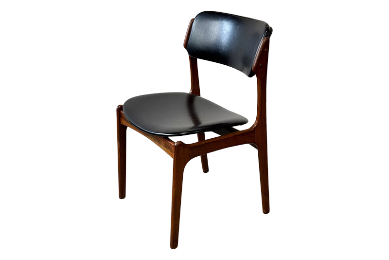 Scandinavian teak chair, model OD49, E. Buch, Denmark, 1960s/70s