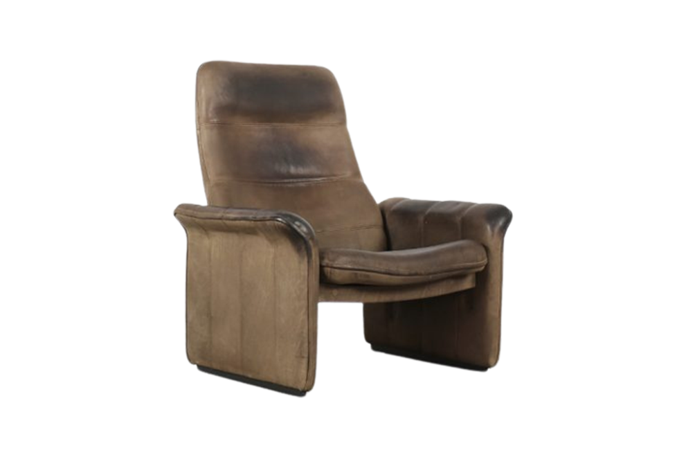 Vintage DS-50 leather armchair, De Sede, Switzerland, 1970s