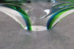Vintage glass bowl, designed by Göran Wärff, produced by Kosta Boda, Sweden, 1960s