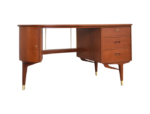 Mid-Century teak desk, Sola Møbler, Norway, 1960s