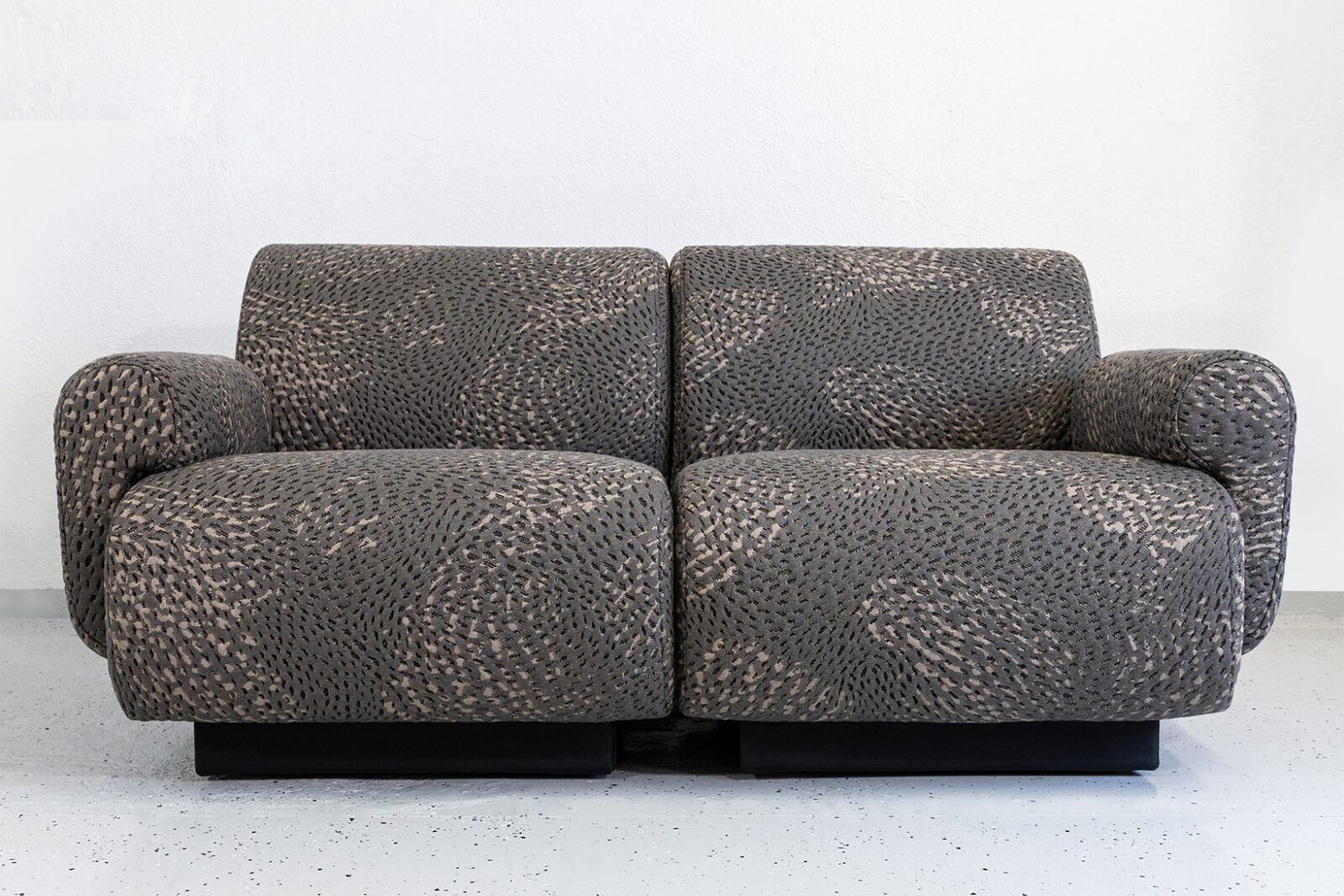 Para foteli modułowych vintage / sofa, proj. Eberhard Geißler, Oelsa, Niemcy, lata 70