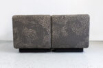 Para foteli modułowych vintage / sofa, proj. Eberhard Geißler, Oelsa, Niemcy, lata 70
