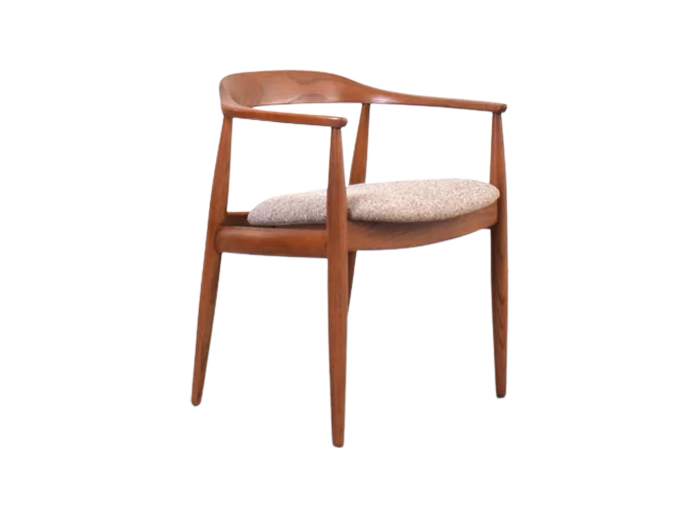 Armchair designed by Illum Wikkelsø, manufactured by Niels Eilersen, Denmark, 1960s