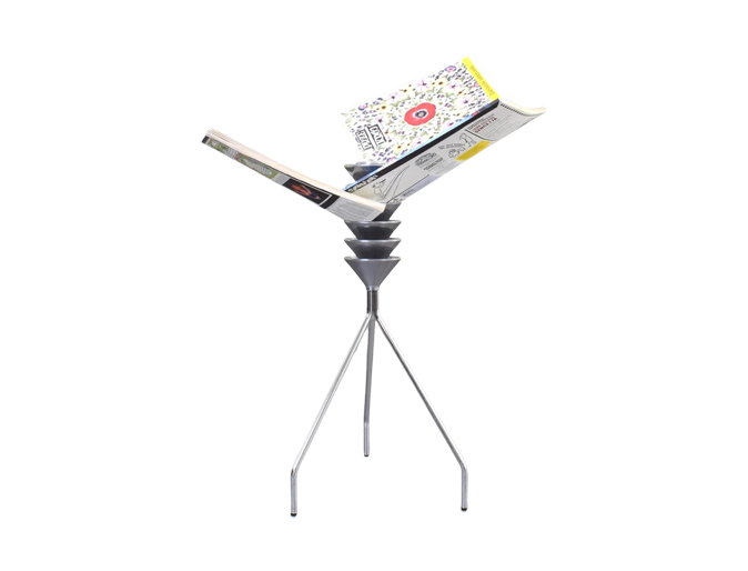 Omero Magazine Rack, designed by Francisco Gomez Paz, produced by Driade, Italy, 2006