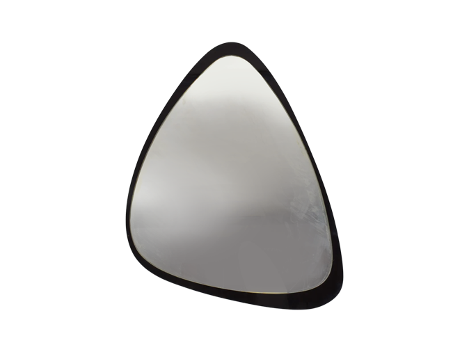 Modernist Mirror, Italy, 1960s