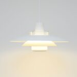 Skandynawska lampa Sierra, Dania, lata 70