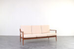 Sofa tekowa vintage, Knoll Antimott, Niemcy, lata 60