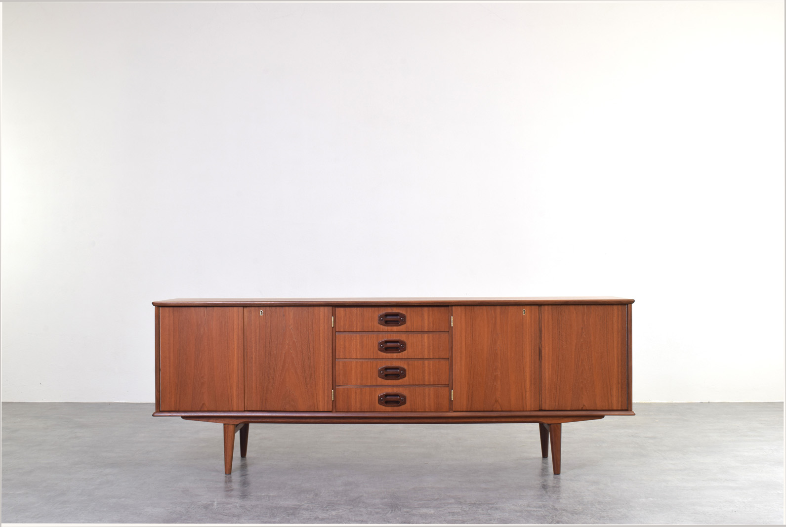 Scandinavian teak sideboard, Denmark, 1960s