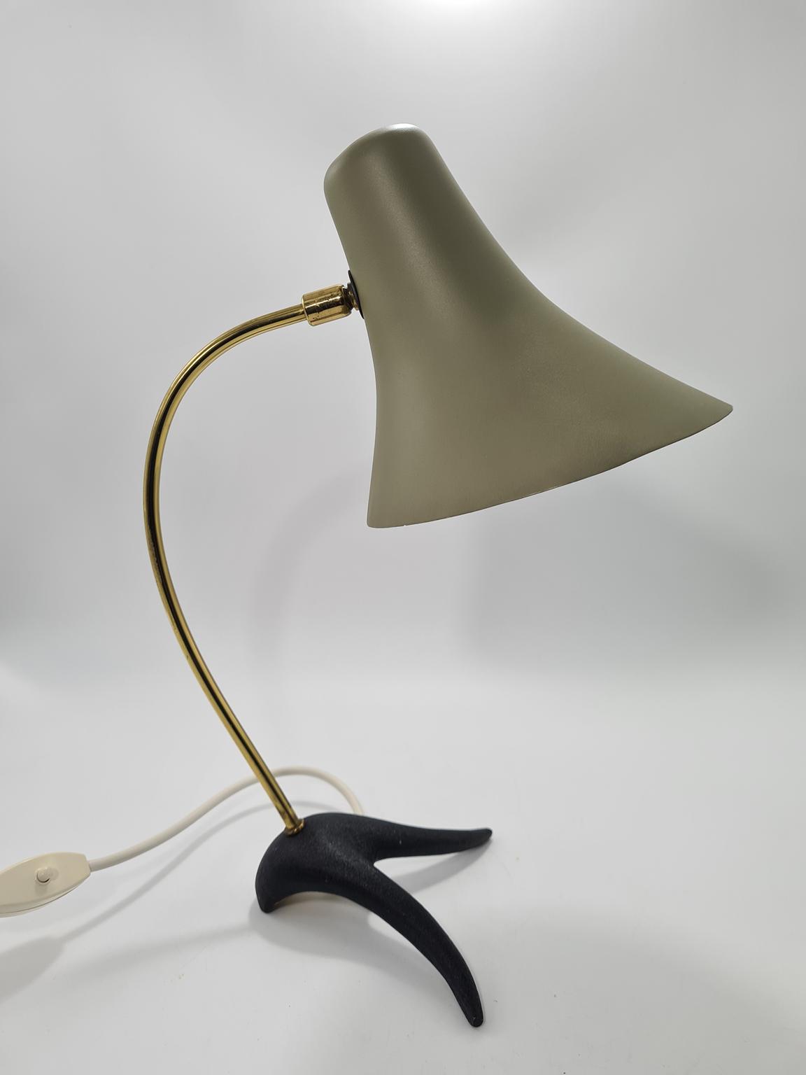 Mid-century modern table lamp, 1950s/60s