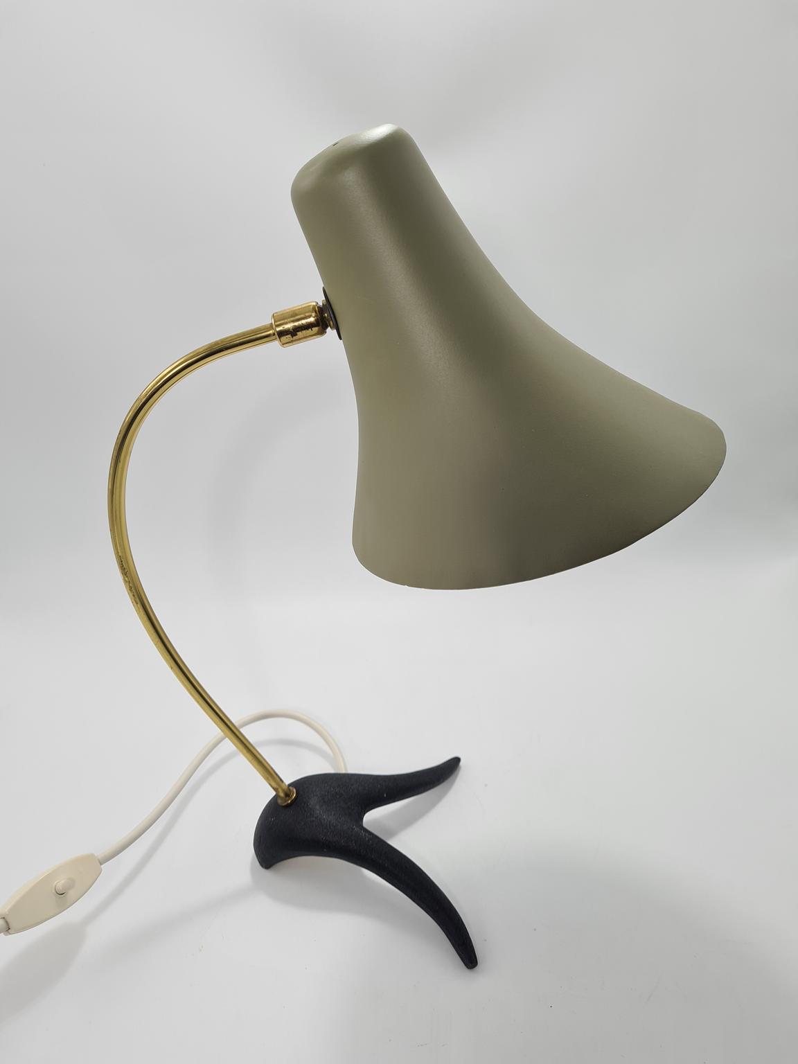 Mid-century modern table lamp, 1950s/60s