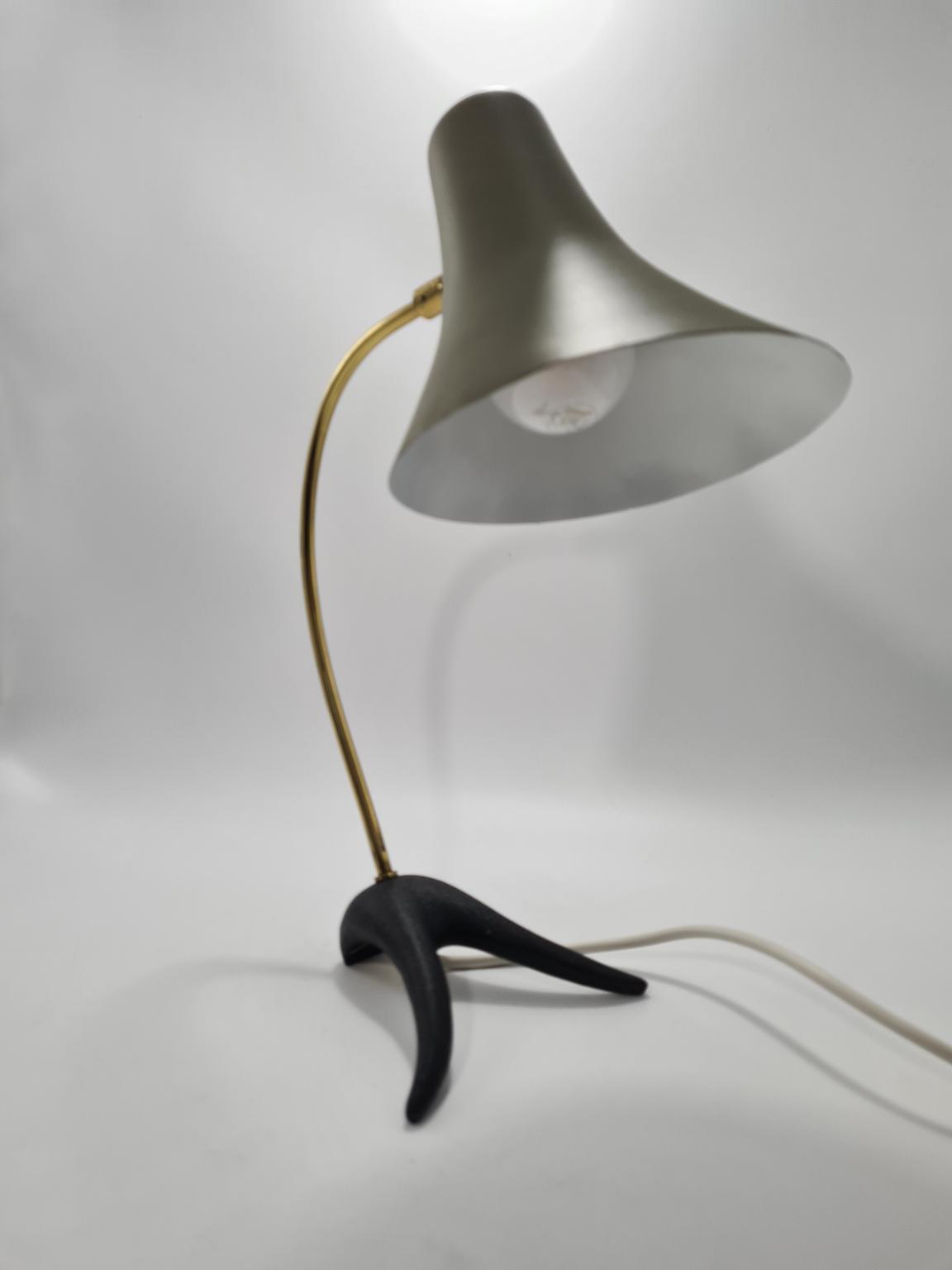 Mid-century modern table lamp, 1950s/60s