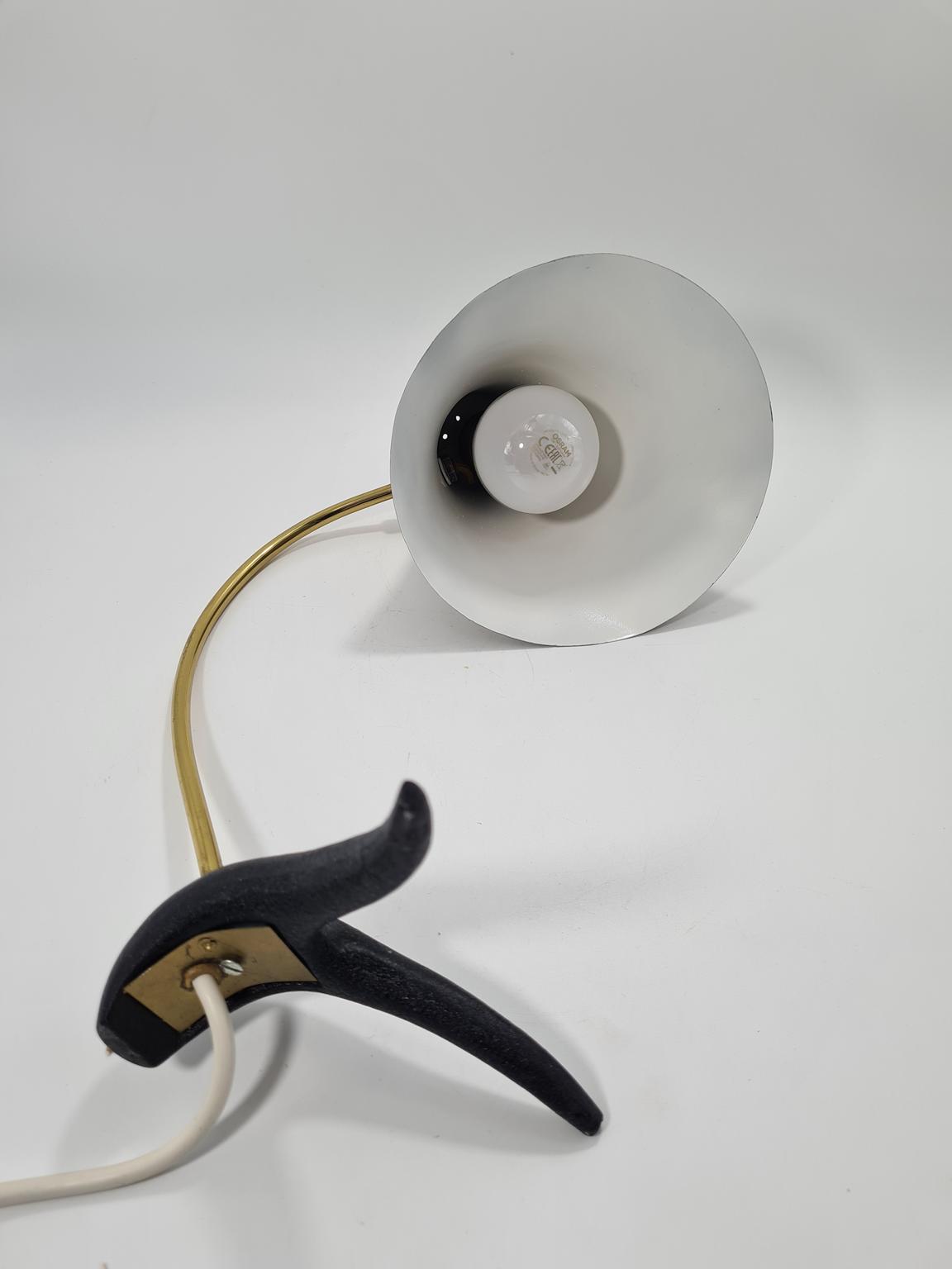 Mid-century modern table lamp, 1950s/60s