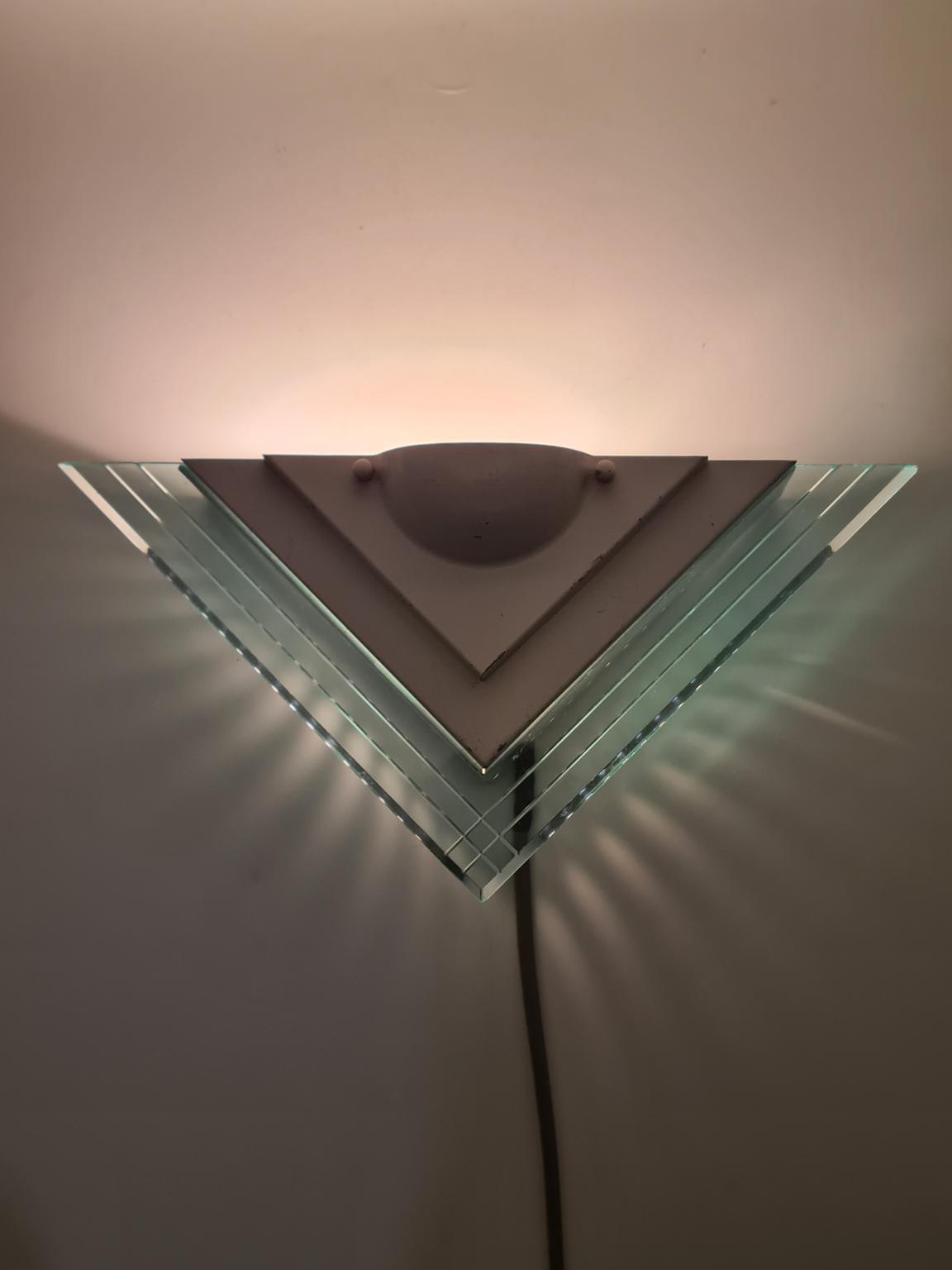 Geometryczne lampy ścienne model 1302, Lighting House, Niemcy, lata 90